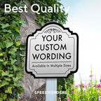 Custom Outdoor Metal Signs, Personalized Aluminum, Driveway Sign, Waterproof & - Image 8