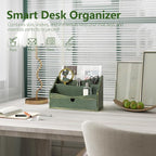 Rebee Vision Pine Wood Mail Organizer - Image 3