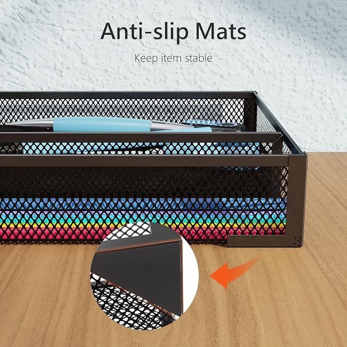 ITAYVAN Desk Drawer Organizer, Office Desk Organizer Tray - Image 5