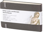 Leda Art Supply Pocket Landscape-Shaped Sketchbook, 5.5 inches x 3.3 inches - Image 2