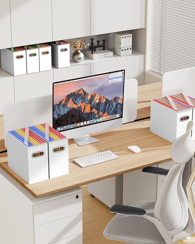 Oterri Cardboard File Organizer Box - Image 3