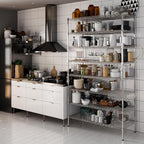 Regal Altair 21" Deep x 48" Wide x 86" Height Wire Shelving Kit | 8-Tier | NSF - Image 6