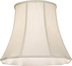 Creme Large Bell Cut Corner Lamp Shade 10" Top x 16" Bottom x 14" Slant x 13.5" - Image 5
