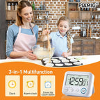 PIAMIG Digital Kitchen Timer Alarm Clock - Image 2