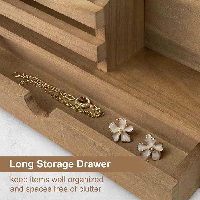 Lucundm Key Holder Wall Mount, Mail Holder - Image 4