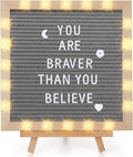 Changeable Felt Letter Board by ANPHSIN