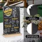 BOUBONI 3 Pack Small Chalkboard Signs - Image 5