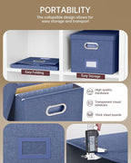 Oterri File Organizer with Lid, File Box, File Cabinet - Image 2