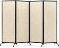Upgrade Version Room Partition and Divider, Freestanding Rolling Dividers by StrongBird
