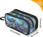 BOENLE Octopus Galaxy Pencil Case Box Boys Girls Large Pencil Pouch - Image 4