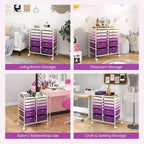 Giantex 12 Drawers Rolling Storage Cart, Classroom Organizers - Image 8
