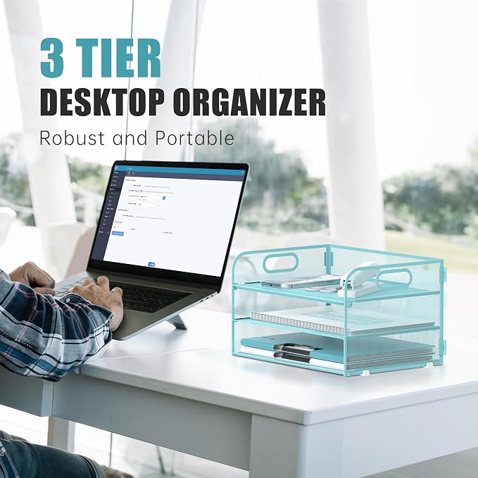 Daltack 3-Tier Paper Organizer - Image 2