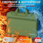 5200℉ Fireproof Accordion File Organizer - Image 2