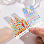 2pcs Metal Bookmarks with Transparent Design, Cute Book Marks - Image 5