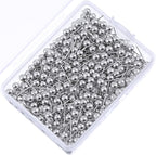 WILLBOND 500 Pack Map Push Pins Map Tacks Small Round Head Push Pins Thumb Tacks by Willbond+Technology+Limited