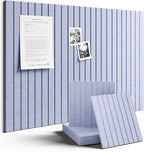 Fluxynara Large Felt Bulletin Board 36" x 24" Cork Board Alternative-6 Pack by FLUXYNARA