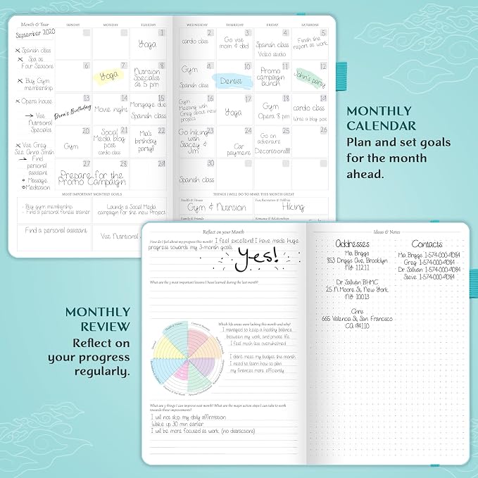 Legend Planner – Weekly & Monthly Life Planner to Hit Your Goals & Live - Image 6