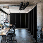 Upgrade Version Room Partition and Divider, Freestanding Rolling Dividers - Image 6