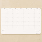 Undated Monthly Planner Notepad, Desk Calendar - Image 2