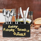 QZQE Everything Is Figureoutable Pen Pencil Holder Organizer - Image 5