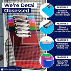 Plastic Clipboards with Low Profile Clip - Image 5