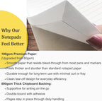 TO DO List Notepads Planner Pads. ToDo Checklist w/Priority & Note Sections. - Image 5