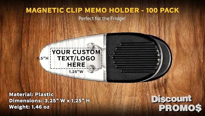 100 Magnetic Memo Holders Set - Image 4
