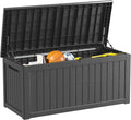 Decksplore 270 Gallon Outdoor Storage Box Waterproof Lockable Resin Deck Box by Decksplore%E2%80%94BuiltforOutdoor