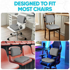 FORTEM Seat Cushion, Office Chair Cushion, Lumbar Support Pillow - Image 9