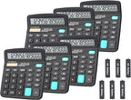 Calculators, BESTWYA 12-Digit Dual Power Handheld Desktop Calculator by BESTWYA