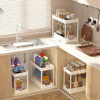 APWNRJA Under Sink Organizers and Storage 2 Pack, Pull-Out Sliding Cabinet - Image 8