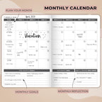 Clever Fox Planner – Undated Weekly & Monthly Planner - Image 4