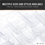 BINO | Plastic Storage Bins, Small - Image 8
