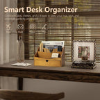 Rebee Vision Pine Wood Mail Organizer - Image 3