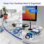 285W Charging Station for Multiple Devices, 10 Ports Fast Multi-Device Charger - Image 4