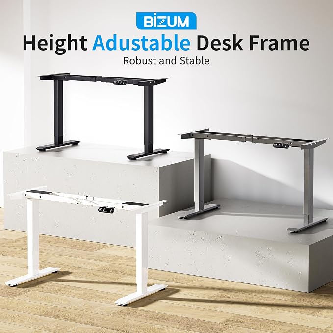 Dual Motor Electric Standing Desk Frame - Image 3