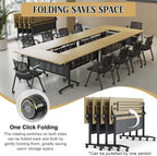 Conference Table, 55.1''Folding Conference Room Table - Image 3