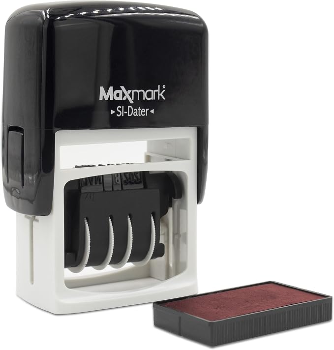 MaxMark Dater 4000 Self Inking Date Stamp - Image 3