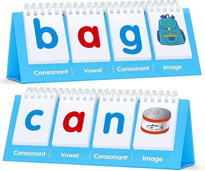 CVC Word Flip Chart by SpriteGru