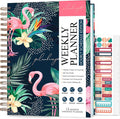 PLANBERRY Large Hourly Schedule Planner Premium – Undated Organizer by PLANBERRY