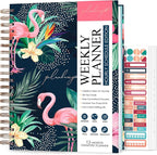 PLANBERRY Large Hourly Schedule Planner Premium – Undated Organizer by PLANBERRY