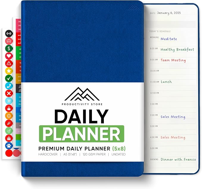 Daily Planner 2026 by PRODUCTIVITYSTORE