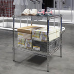 Regal Altair 21" Deep x 24" Wide x 27" Height Wire Shelving Kit | 2-Tier | NSF - Image 2