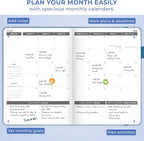 Clever Fox Dated Planner 2026-2027 – Weekly Life Planner Notebook - Image 7