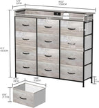 Welfuturer Dresser for Bedroom - Image 2
