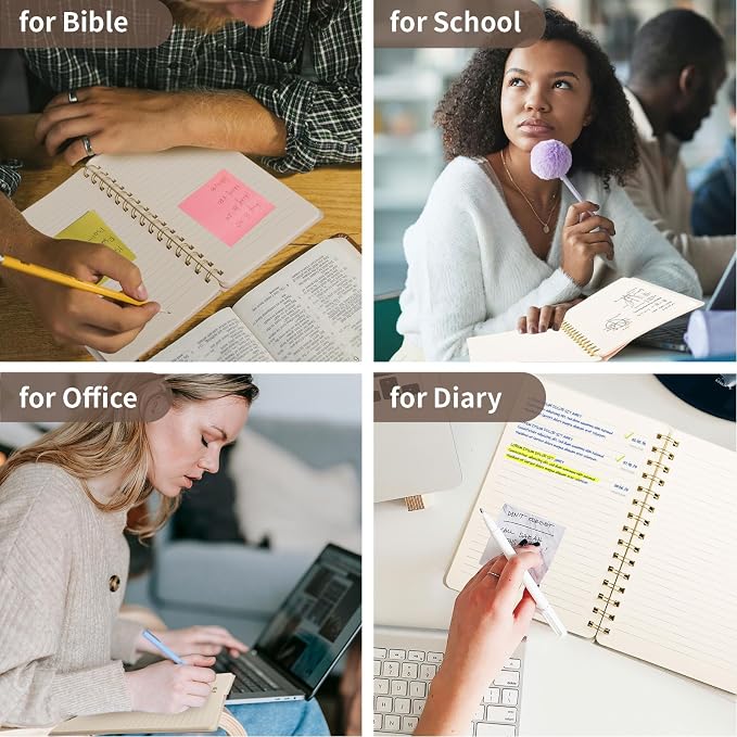 Spiral Notebook-5.75" x 8.125" College Ruled Journal - Image 5