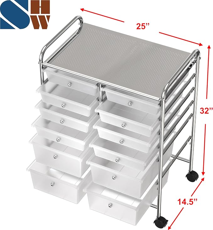 Simple Houseware Utility Cart - Image 3