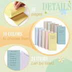 Censen 10 Pack 500 Sheets To Do List Notes Daily Checklist Notepads - Image 2