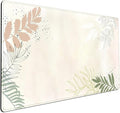 Boho Mouse Pad - Pastel Abstract Desk Mat - Matcha Green - Aesthetic Office by LuckyCow