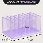 Kuntine.B Desk File Organizer Upright Mesh Desktop Organizer File Sorter Office - Image 2
